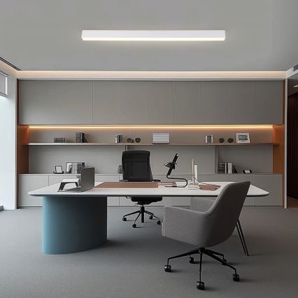 Brilagi - Prigušivo LED stropno svjetlo SLEEKLINE SMART LED/40W/230V 3000-6000K Wi-Fi Tuya bijelo + daljinski upravljač