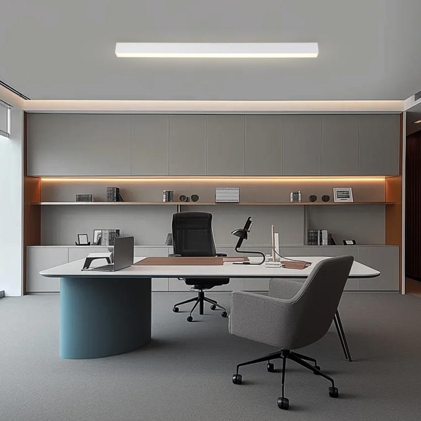 Brilagi - Prigušivo LED stropno svjetlo SLEEKLINE SMART LED/40W/230V 3000-6000K Wi-Fi Tuya bijelo + daljinski upravljač