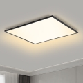 Brilagi - LED prigušivo stropno svjetlo SLIMFRAME LED/58W/230V 60x60 cm 3000-6000K crna + daljinsko upravljanje