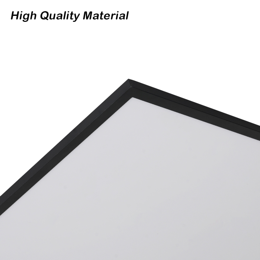 Brilagi - LED prigušivo stropno svjetlo SLIMFRAME LED/80W/230V 120x60 cm 3000-6000K crno + daljinski upravljač