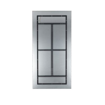 Brilagi - LED prigušivo stropno svjetlo SLIMFRAME LED/80W/230V 120x60 cm 3000-6000K crno + daljinski upravljač