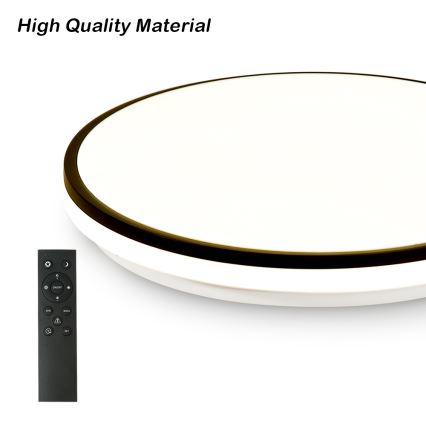 Brilagi - SMART stropna LED svjetiljka s mogućnošću prigušivanja LED/24W/230V Ø 38 cm 3000-6000K Wi-Fi Tuya Beacon + daljinski upravljač