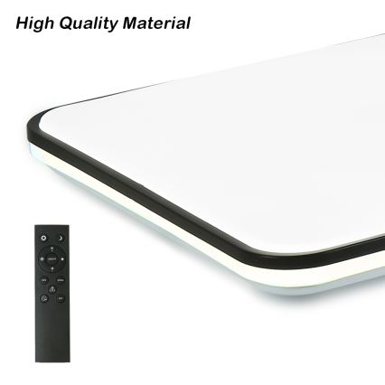 Brilagi - Prigušivo LED stropno svjetlo SMART LED/24W/230V 43x43 cm 3000-6000K Wi-Fi Tuya Beacon + daljinski upravljač