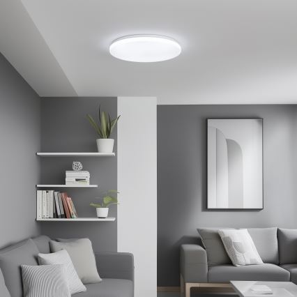 Brilagi - LED prigušivo stropno svjetlo SMART LED/24W/230V Ø 38 cm 3000–6000K Wi‑Fi Tuya Beacon + daljinsko upravljanje