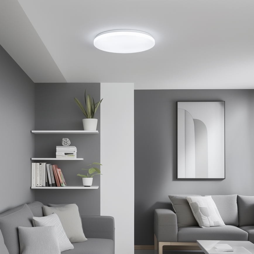 Brilagi - LED prigušivo stropno svjetlo SMART LED/24W/230V Ø 38 cm 3000–6000K Wi‑Fi Tuya Beacon + daljinsko upravljanje