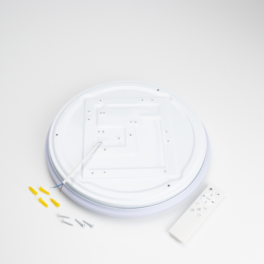 Brilagi - LED prigušivo stropno svjetlo SMART LED/24W/230V Ø 38 cm 3000–6000K Wi‑Fi Tuya Beacon + daljinsko upravljanje