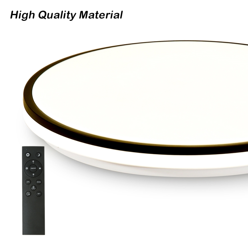 Brilagi - SMART LED prigušiva stropna svjetiljka/36W/230V Ø 48 cm 3000-6000K Wi-Fi Tuya Beacon + daljinski upravljač