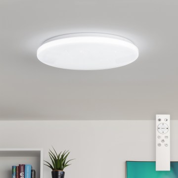 Brilagi - LED prigušivo stropno svjetlo SMART STARS LED/36W/230V promjer 48 cm 3000-6000K Wi-Fi Tuya Beacon + daljinski upravljač