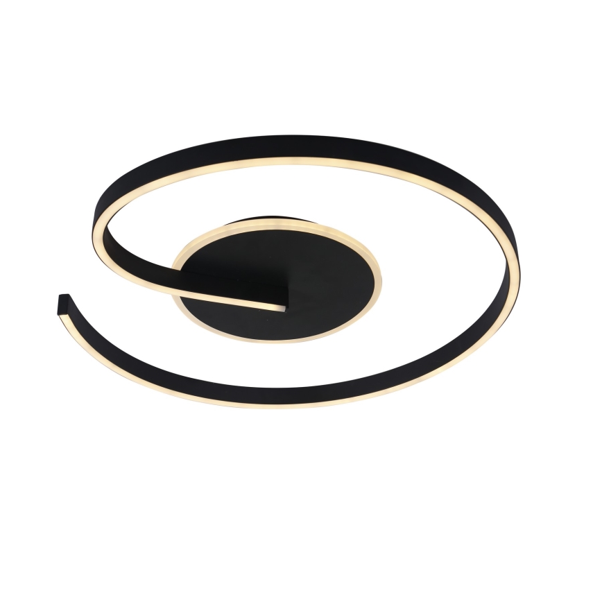 Brilagi - Prigušiva stropna LED svjetiljka SPIRAL, 56 W, 230 V, promjer 50 cm, 3000/4000/6000 K + daljinski upravljač