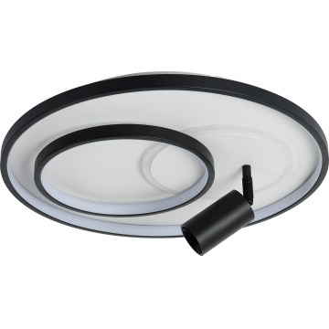Brilagi - LED prigušivo stropno svjetlo UNITY LED/60W/230V + 1xGU10/3W 3000-6000K Ø 50 cm bijela/crna + daljinski upravljač