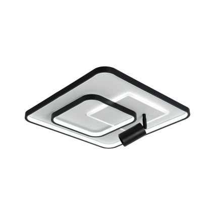 Brilagi - LED prigušivo stropno svjetlo UNITY LED/75W/230V + 1xGU10/3W 3000-6000K 50x50 cm bijela/crna + daljinski upravljač