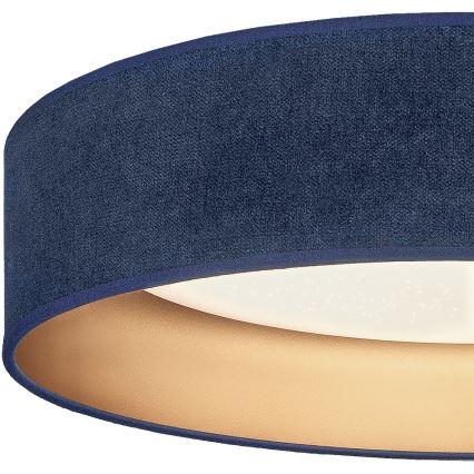 BRILAGI - LED stropno svjetlo s mogućnošću prigušivanja VELVET SMARTIX STARS LED/36W/230V 3000-6000K Ø 55 cm plava/zlatna Wi-Fi Tuya Beacon + daljinski upravljač