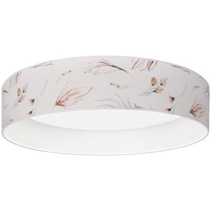 Brilagi - LED prigušivo stropno svjetlo VELVET SMARTIX STARS LED/36W/230V 3000-6000K promjer 55 cm bijela/cvjetni uzorak Wi-Fi Tuya Beacon + daljinski upravljač