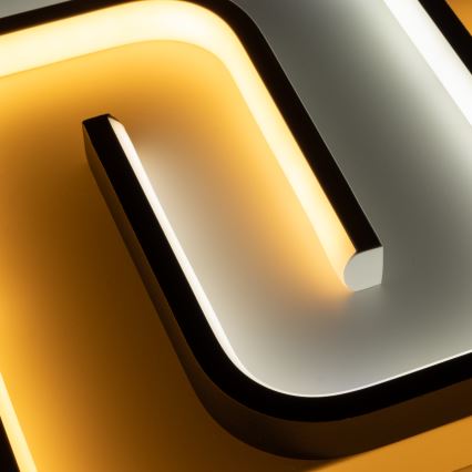 Brilagi - LED dimabilna stropna svjetiljka VELO LED/64W/230V 38x38 cm 3000-6500K + daljinski upravljač