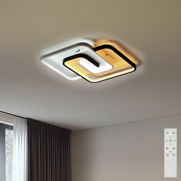 Brilagi - LED prigušivo stropno svjetlo VELO LED/64W/230V 48x48 cm 3000-6500K + daljinski upravljač