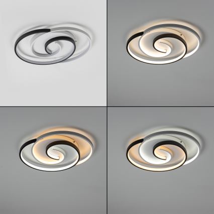 Brilagi - LED prigušivo stropno svjetlo VELO LED/70W/230V Ø 48 cm 3000–6500K + daljinski upravljač