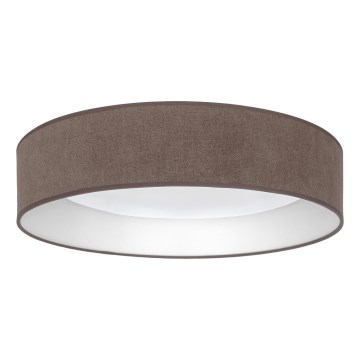 Brilagi - LED prigušivo stropno svjetlo VELVET SMART VARI LED/24W/230V 3000-6500K Ø 45 cm smeđa + daljinski upravljač