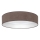Brilagi - LED prigušivo stropno svjetlo VELVET SMART VARI LED/24W/230V 3000-6500K Ø 45 cm smeđa + daljinski upravljač
