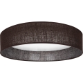 Brilagi - LED prigušivo stropno svjetlo VELVET SMARTIX LED/24W/230V 3000-6000K Ø 45 cm smeđa Wi-Fi Tuya Beacon + daljinski upravljač