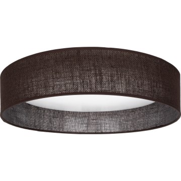 Brilagi - LED prigušivo stropno svjetlo VELVET SMARTIX LED/24W/230V 3000-6000K Ø 45 cm smeđa Wi-Fi Tuya Beacon + daljinski upravljač