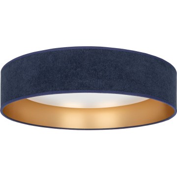 Brilagi - LED prigušivo stropno svjetlo VELVET SMARTIX LED/36W/230V 3000-6000K promjer 55 cm plavo/zlatno Wi-Fi Tuya Beacon + daljinsko upravljanje