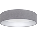Brilagi - LED prigušivo stropno svjetlo VELVET SMARTIX LED/36W/230V 3000-6000K promjer 55 cm sivo Wi-Fi Tuya Beacon + daljinski upravljač