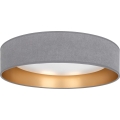 Brilagi - LED prigušivo stropno svjetlo VELVET SMARTIX LED/36W/230V 3000-6000K Ø 55 cm siva/zlatna Wi-Fi Tuya Beacon + daljinski upravljač