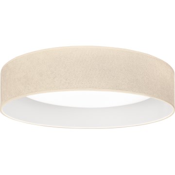 Brilagi - LED prigušivo stropno svjetlo VELVET SMARTIX STARS LED/24W/230V 3000-6000K promjer 45 cm u krem boji Wi-Fi Tuya Beacon + daljinski upravljač