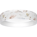 Brilagi - LED prigušivo stropno svjetlo VELVET SMARTIX STARS LED/36W/230V 3000-6000K promjer 55 cm bijela/cvjetni uzorak Wi-Fi Tuya Beacon + daljinski upravljač