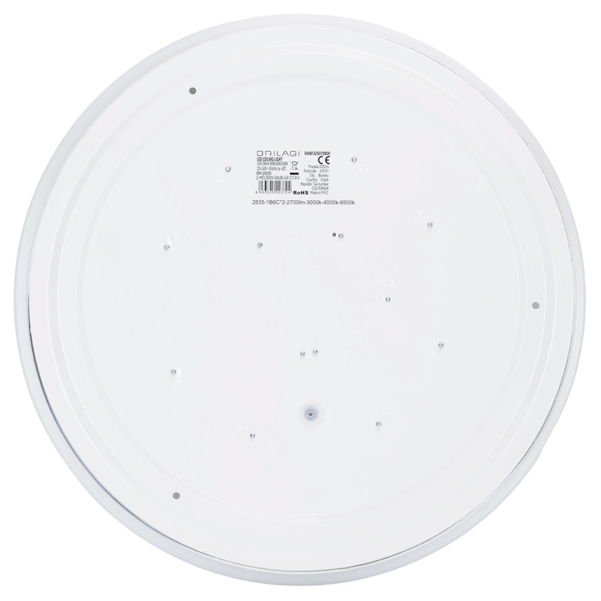 Brilagi - LED prigušivo stropno svjetlo MILKY WAY LED/24W/230V 3000-6500K pr. 38 cm + daljinski upravljač