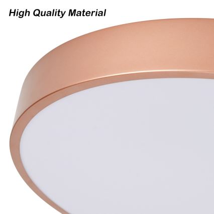 Brilagi - LED prigušiva stropna svjetiljka POOL SMART LED/100W/230V 3000-6000K Ø 80 cm Wi-Fi Tuya brončana + daljinski upravljač