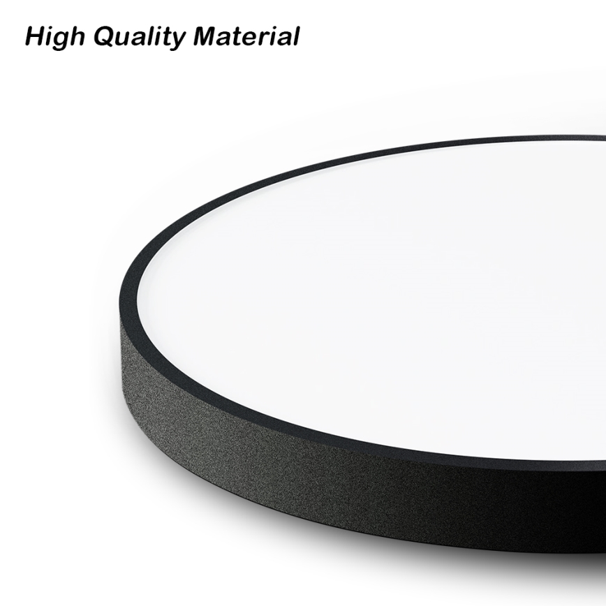 Brilagi - LED stropna svjetiljka s mogućnošću prigušivanja POOL SMART LED/128W/230V 3000-6000K promjer 100 cm Wi-Fi Tuya crna + daljinski upravljač