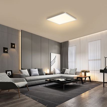 Brilagi - LED Prigušivo stropno svjetlo SLIMFRAME LED/58W/230V 60x60 cm 3000-6000K bijela + daljinski upravljač