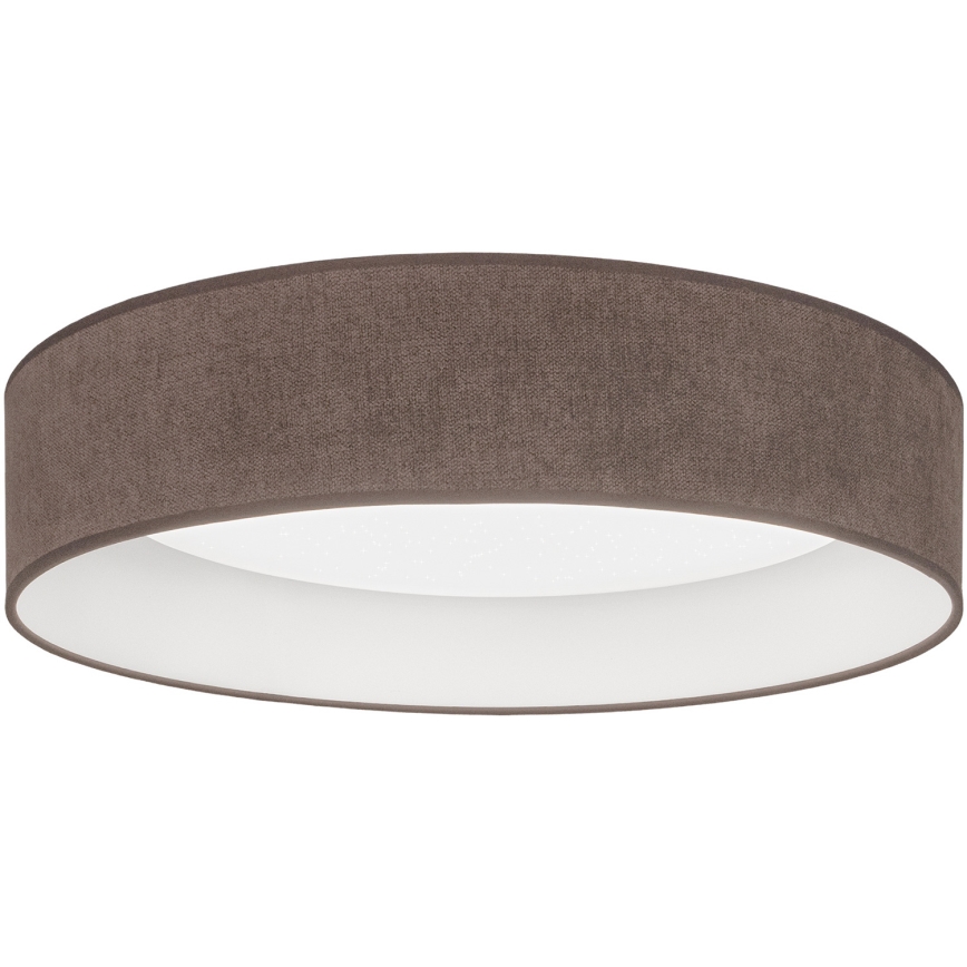 Brilagi - LED stropna svjetiljka s mogućnošću prigušivanja VELVET SMARTIX STARS LED/36W/230V 3000-6000K Ø 55 cm smeđa Wi-Fi Tuya Beacon + daljinski upravljač