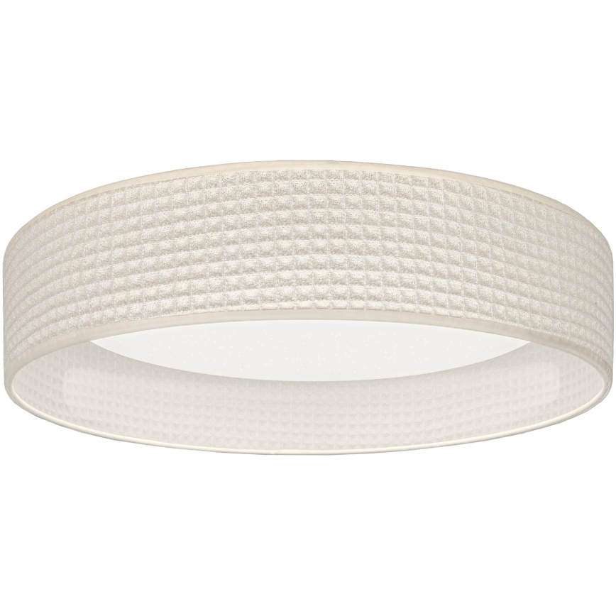 Brilagi - VELVET SMARTIX STARS LED stropno svjetlo s mogućnošću prigušivanja, 36W/230V, 3000-6000K, Ø 55 cm, krem, Wi-Fi Tuya Beacon + daljinski upravljač