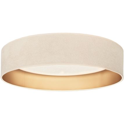 Brilagi - LED prigušiva stropna svjetiljka VELVET SMARTIX STARS LED/36W/230V 3000-6000K Ø 55 cm krem/zlatna Wi-Fi Tuya Beacon + daljinski upravljač