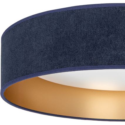 Brilagi - LED stropno svjetlo s prigušivanjem VELVET SMARTIX LED/24W/230V 3000-6000K Ø 45 cm plava/zlatna Wi-Fi Tuya Beacon + daljinski upravljač