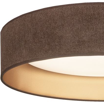 Brilagi - LED stropno svjetlo s mogućnošću prigušivanja VELVET SMARTIX LED/24W/230V 3000-6000K promjer 45 cm smeđa/zlatna Wi-Fi Tuya Beacon + daljinsko upravljanje