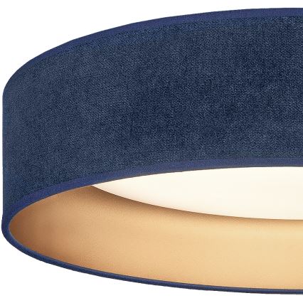 Brilagi - LED prigušivo stropno svjetlo VELVET SMARTIX LED/36W/230V 3000-6000K promjer 55 cm plavo/zlatno Wi-Fi Tuya Beacon + daljinsko upravljanje