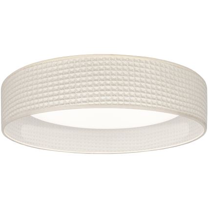 Brilagi - Prigušivo LED stropno svjetlo VELVET SMARTIX LED/36W/230V 3000-6000K promjer 55 cm krem Wi-Fi Tuya Beacon + daljinski upravljač
