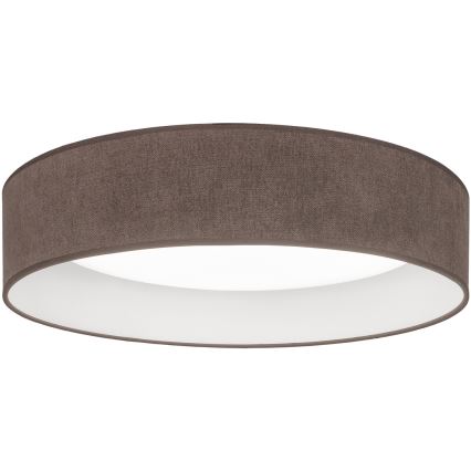 Brilagi - Prigušivo LED stropno svjetlo VELVET SMARTIX LED/36W/230V 3000-6000K Ø 55 cm smeđa Wi-Fi Tuya Beacon + daljinski upravljač
