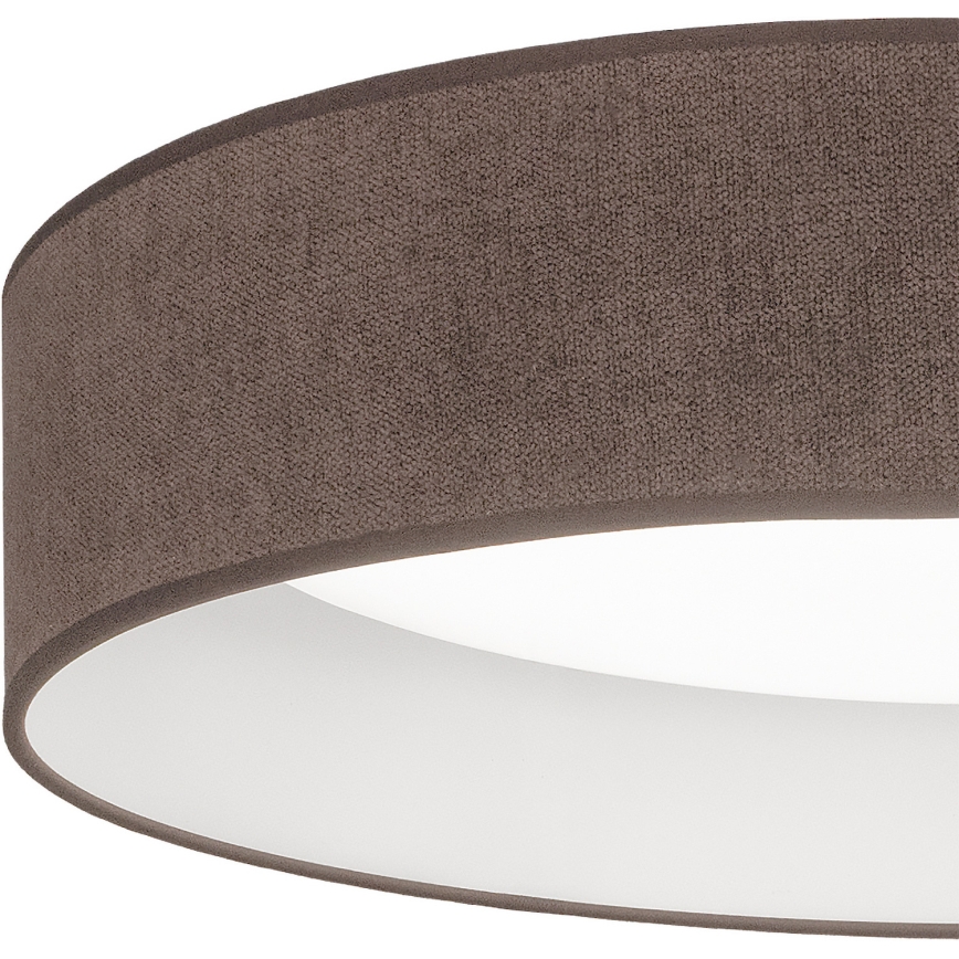 Brilagi - Prigušivo LED stropno svjetlo VELVET SMARTIX LED/36W/230V 3000-6000K Ø 55 cm smeđa Wi-Fi Tuya Beacon + daljinski upravljač