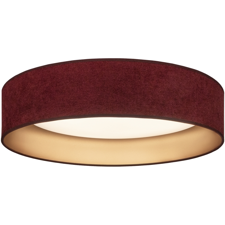 Brilagi - LED stropno svjetlo s prigušivanjem VELVET SMART VARI LED/24W/230V 3000-6500K promjer 45 cm bordo/zlatno + daljinski upravljač