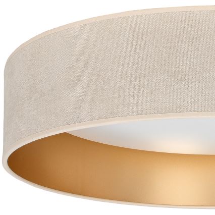 Brilagi - LED stropna svjetiljka s prigušivanjem VELVET SMART VARI LED/36W/230V 3000-6500K Ø 55 cm krem/zlatna + daljinski upravljač
