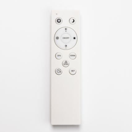 BRILAGI - LED Prigušivo stropno svjetlo VELVET TWIST LED/36W/230V 3000-6000K Ø 65 cm Wi-Fi Tuya Beacon bež/smeđa/zlatna + daljinski upravljač