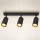 Brilagi - LED prigušivo točkasto svjetlo SELE 3xGU10/6,5W/230V 2700-6500K crno/zlatno