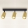 Brilagi - LED prigušivo točkasto svjetlo SELE GOLDEN 3xGU10/6,5W/230V 2700-6500K crna/zlatna