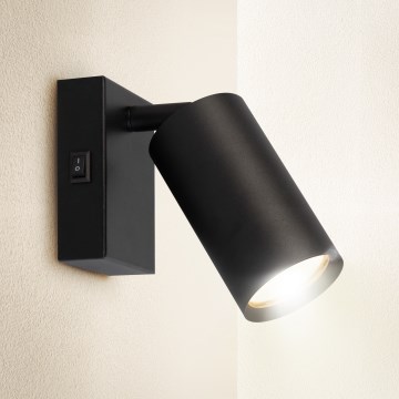 Brilagi - LED prigušivo zidno spot svjetlo SELE 1xGU10/6,5W/230V 2700-6500K crno