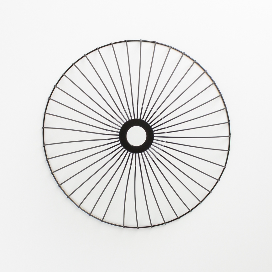 Brilagi - LED prislonjen luster CERIA WIRE 1xE27/40W/230V pr. 45 cm crna