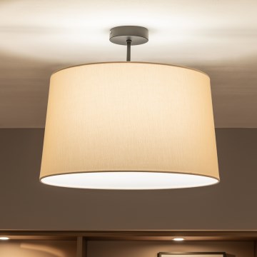 Brilagi - LED prislonjena stropna svjetiljka CERIA 1xE27/60W/230V Ø 45 cm crna/bež